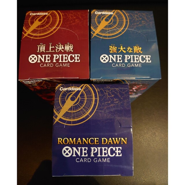 ONE PIECE - ワンピースカードゲーム 1弾2弾3弾 各1BOX 計3BOXセットの