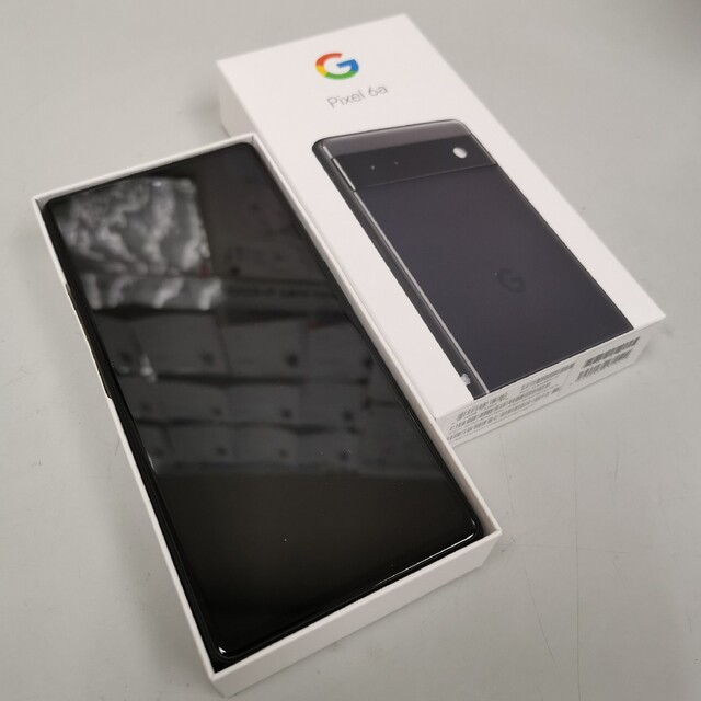 GooglePixel6a色Google Pixel 6a チャコール 128 GB ソフトバンク SIMフ