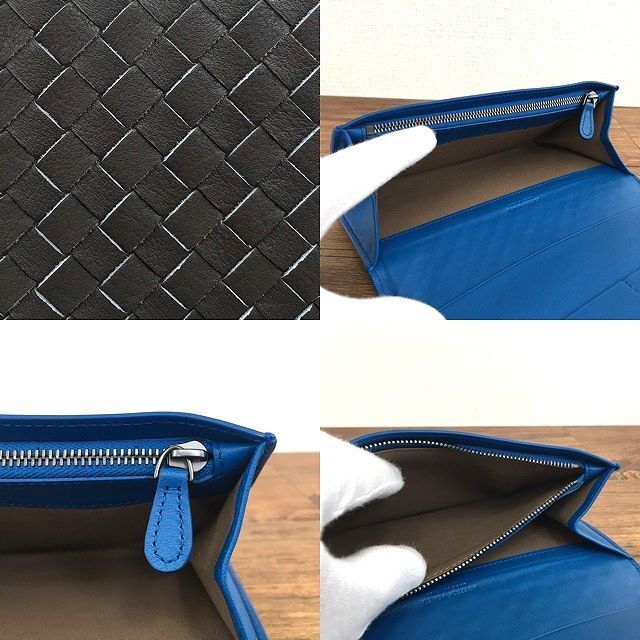 未使用品 BOTTEGAVENETA 長財布 グレー 箱付き 454 - 長財布