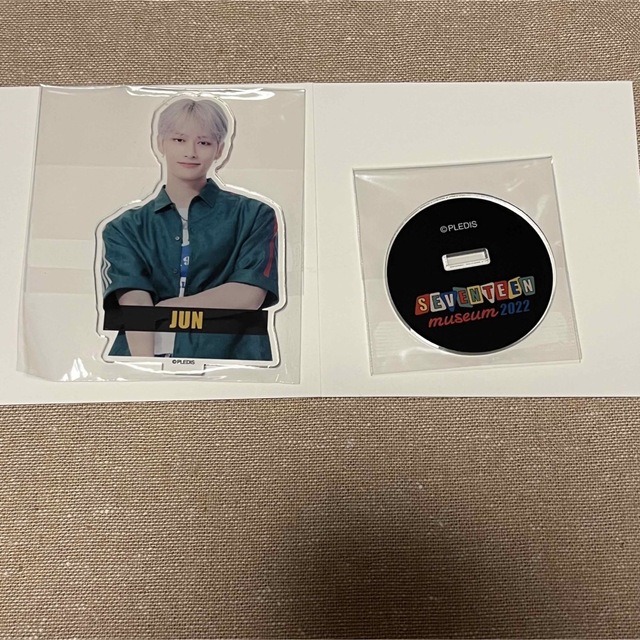 SEVENTEEN museum まる 2022 アクスタ入場特典 ジュン SEVENTEEN museum まる 2022 アクスタ入場特典 ジュン