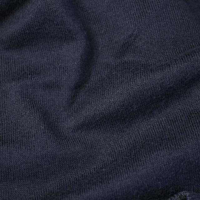 JOHN SMEDLEY(ジョンスメドレー)のジョンスメドレー ニット カットソー 半袖 クルーネック コットン S 紺 メンズのトップス(ニット/セーター)の商品写真