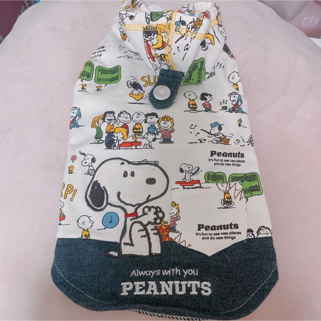 SNOOPY(スヌーピー)の犬　ペットパラダイス　洋服　スヌーピー ハンドメイドのペット(ペット服/アクセサリー)の商品写真