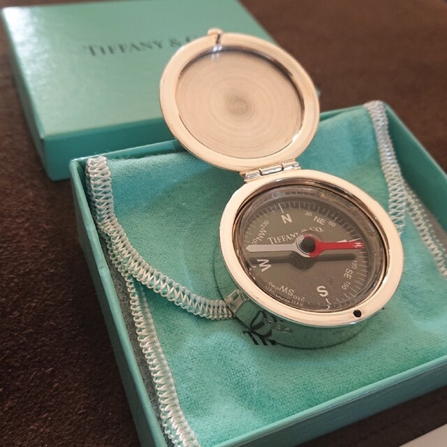 TIFFANY ティファニー シルバー925製 方位磁石 コンパス 【驚きの値段