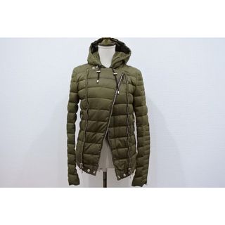 バルマン(BALMAIN)の[USED/中古]BALMAIN バルマン ダウンジャケット レディース カーキ ライダース フード ダウンジャケット XS 中古 カーキ XS 中古 ai-tdc-003339(ダウンジャケット)