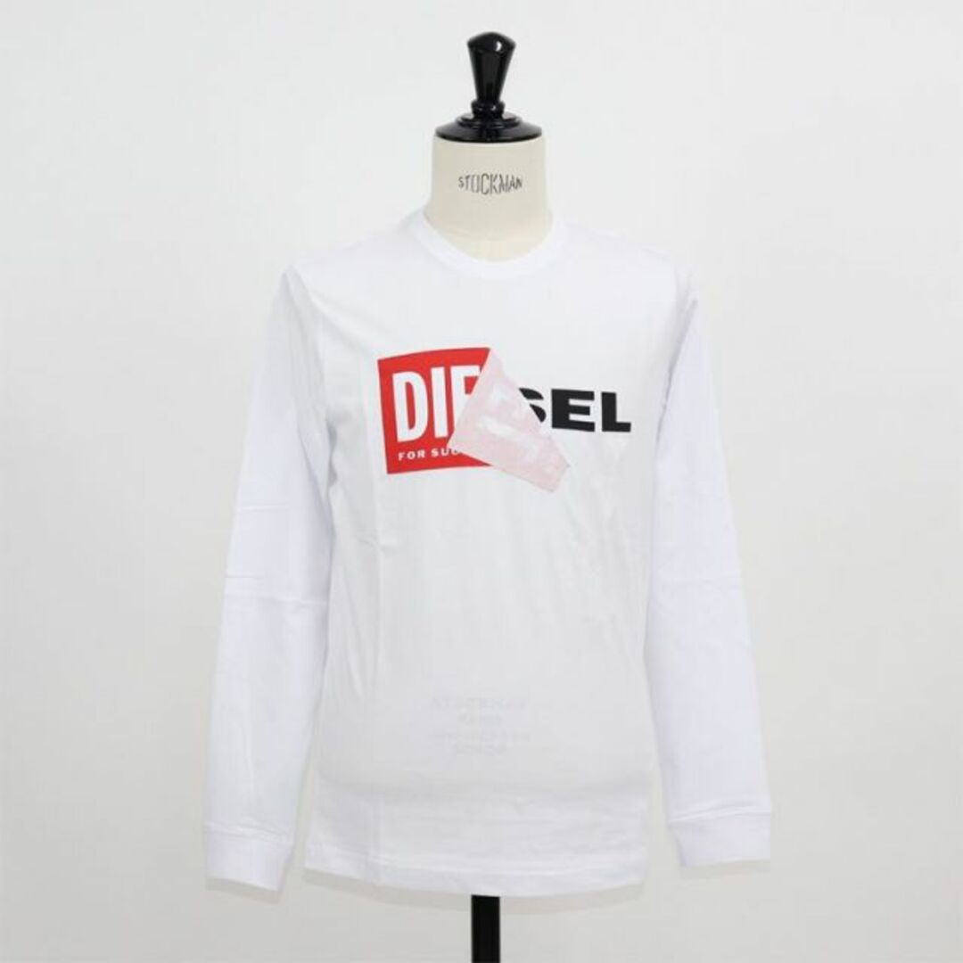 ディーゼル DIESEL 長袖Tシャツ ホワイト M