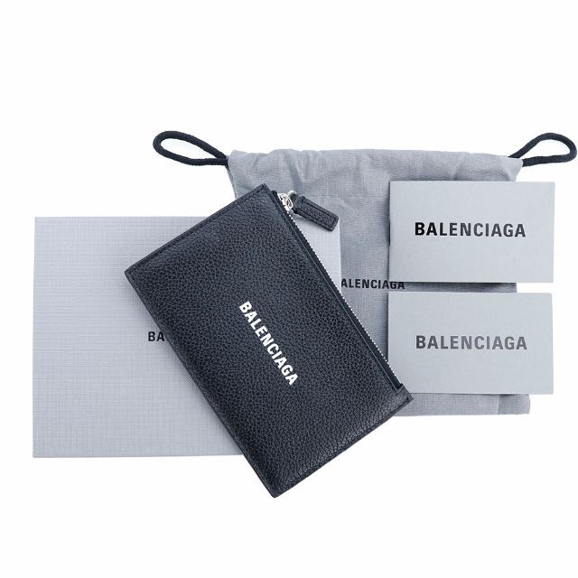 バレンシアガ コインケース カードケース ミニ財布 フラグメントケース ブラック | フリマアプリ ラクマ