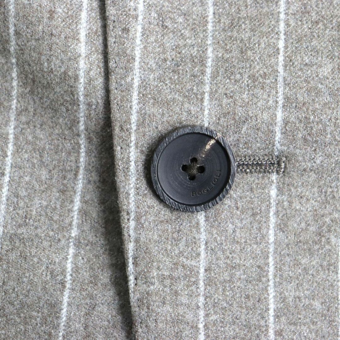BOGLIOLI - 極美品◇BOGLIOLI ボリオリ HAMPTON ストライプ柄 ウール