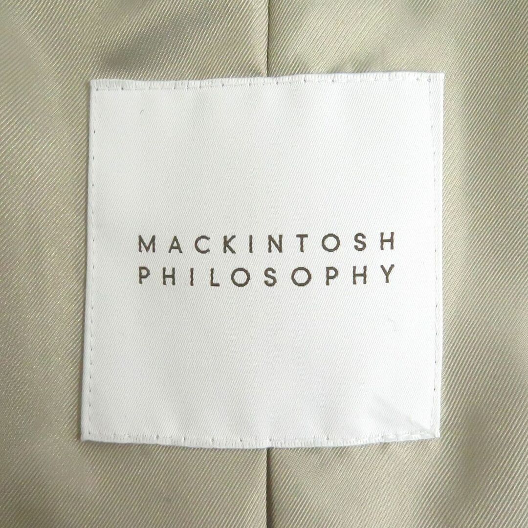 定価4.8万 美品 MACKINTOSH PHILOSOPHY ジャケット 38