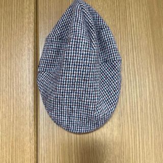 ハリスツイード(Harris Tweed)のスウェード　キャスケット　Harris Tweed(キャスケット)