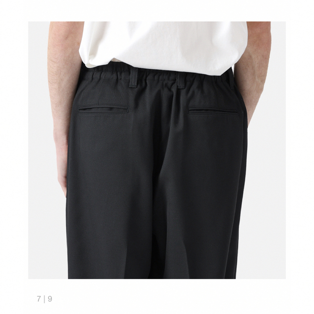 SOPHNET. 22AW 2TUCK WIDE PANTS 結婚祝い 8914円 alarmstat.com