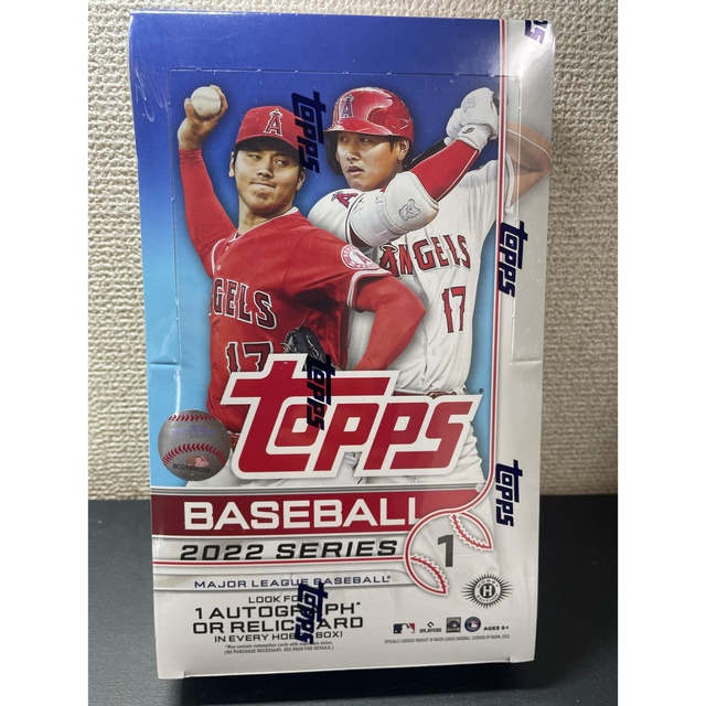 Topps 2022 series1 HOBBY シュリンク付き 未開封 BOX 新年の贈り物