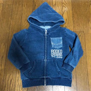 ロデオクラウンズ(RODEO CROWNS)のrodeo crowns デニム　パーカー　100cm.110cm.120cm(ジャケット/上着)