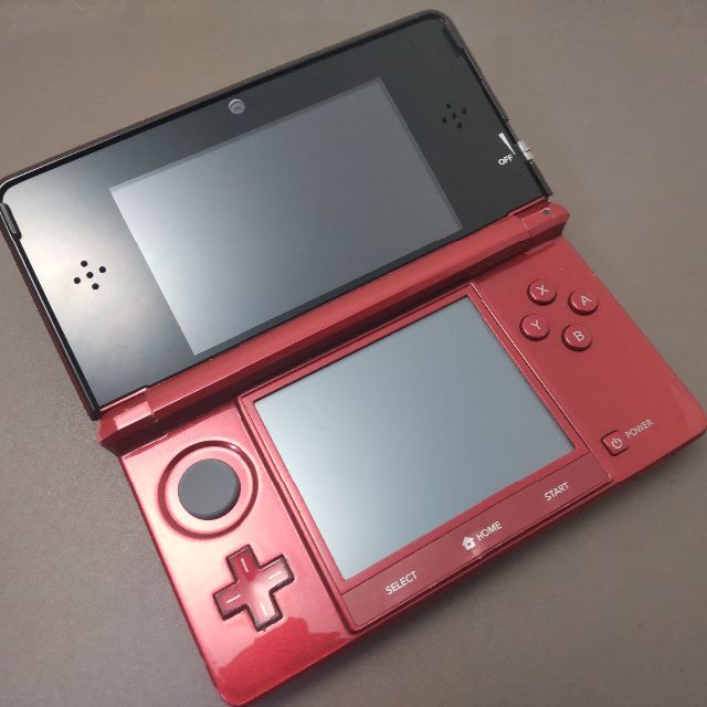 安心の整備済み！◆任天堂3DS 本体◆フレアレッド◆70 3