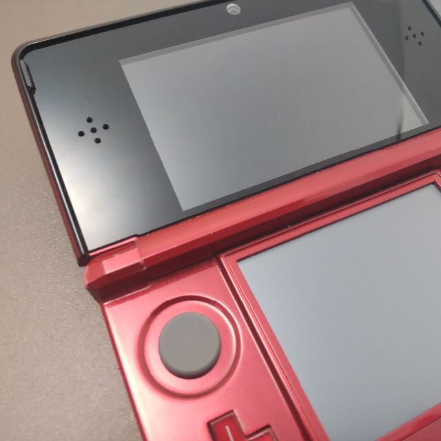 安心の整備済み！◆任天堂3DS 本体◆フレアレッド◆70 4