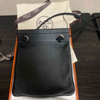 HERMES エルメス アリーヌミニ ブラック-