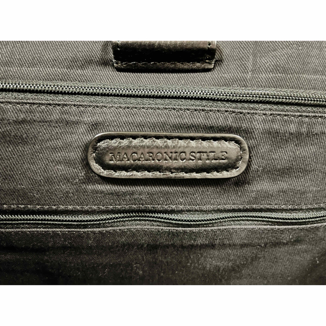 Samsonite(サムソナイト)のMACARONIC STYLE マカロニックスタイル 本革ビジネスバック  メンズのバッグ(ビジネスバッグ)の商品写真