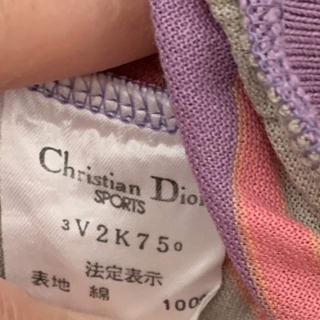 Christian Dior(クリスチャンディオール)のChristian Dior SPORT クリスチャン ディオール スポーツ M レディースのトップス(ポロシャツ)の商品写真