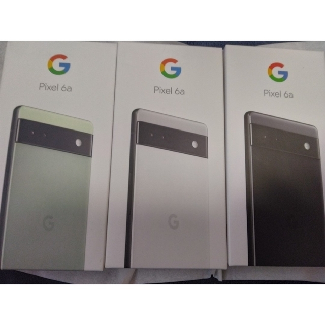 au Google Pixel 6a  本体 SIMフリー 3台