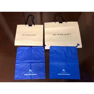 バーバリー(BURBERRY)のBURBERRY 紙袋 ショップ袋 ショッパー ビニール袋 バーバリー 手提げ袋(ショップ袋)