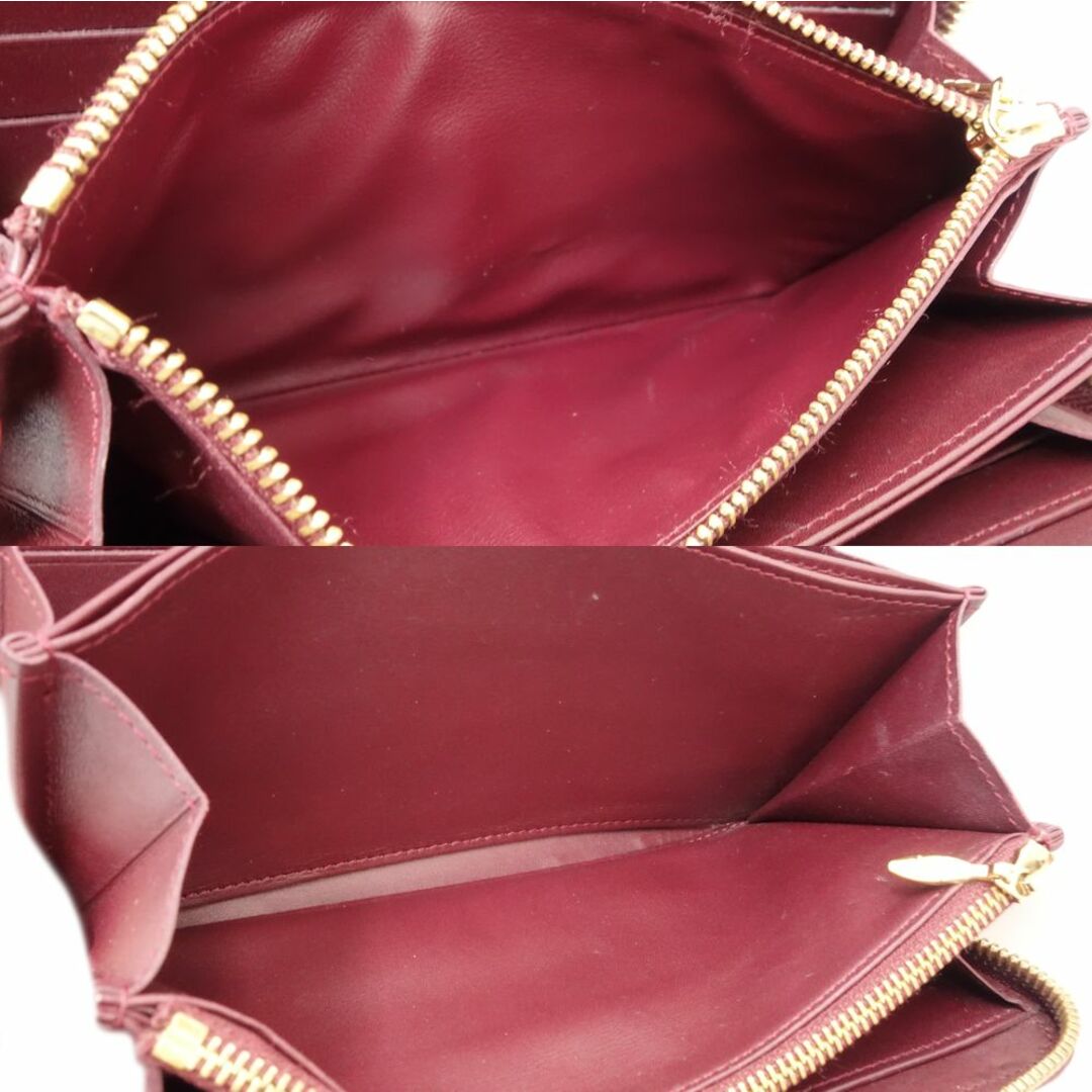 ルイ・ヴィトン・ヴェルニ LOUIS VUITTON ジッピーウォレット M91447 長財布 レオパード ルージュフォーヴィスト / 083344【中古】 ルイ・ヴィトン・ヴェルニ LOUIS VUITTON ジッピーウォレット M91447 長財布 レオパード ルージュフォーヴィスト / 083344