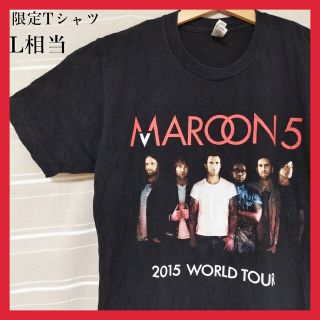 アメリカンアパレル(American Apparel)のMAROON5 マルーン5 ワールドツアー2015限定Tシャツ バンドtシャツ(Tシャツ/カットソー(半袖/袖なし))