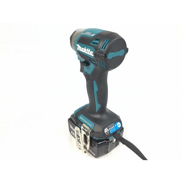 ☆美品 最新型☆makita マキタ 18V 充電式インパクトドライバ TD173DRGX バッテリー2個(18V 6.0Ah) 充電器 ケース付  69376