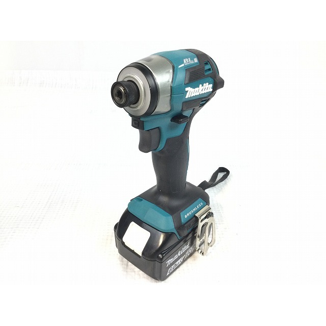 ☆美品 最新型☆makita マキタ 18V 充電式インパクトドライバ TD173DRGX バッテリー2個(18V 6.0Ah) 充電器 ケース付 69376