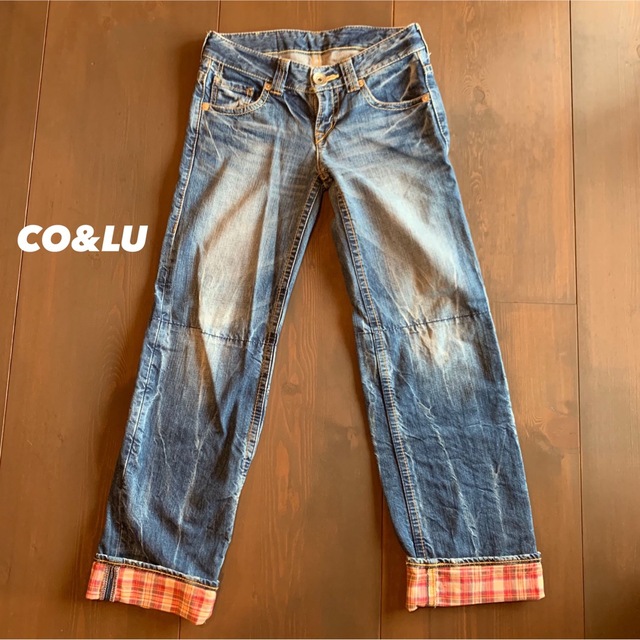 CO&LU(ココルル)の【CO&LU】ココルル　デニム　パンツ レディースのパンツ(デニム/ジーンズ)の商品写真