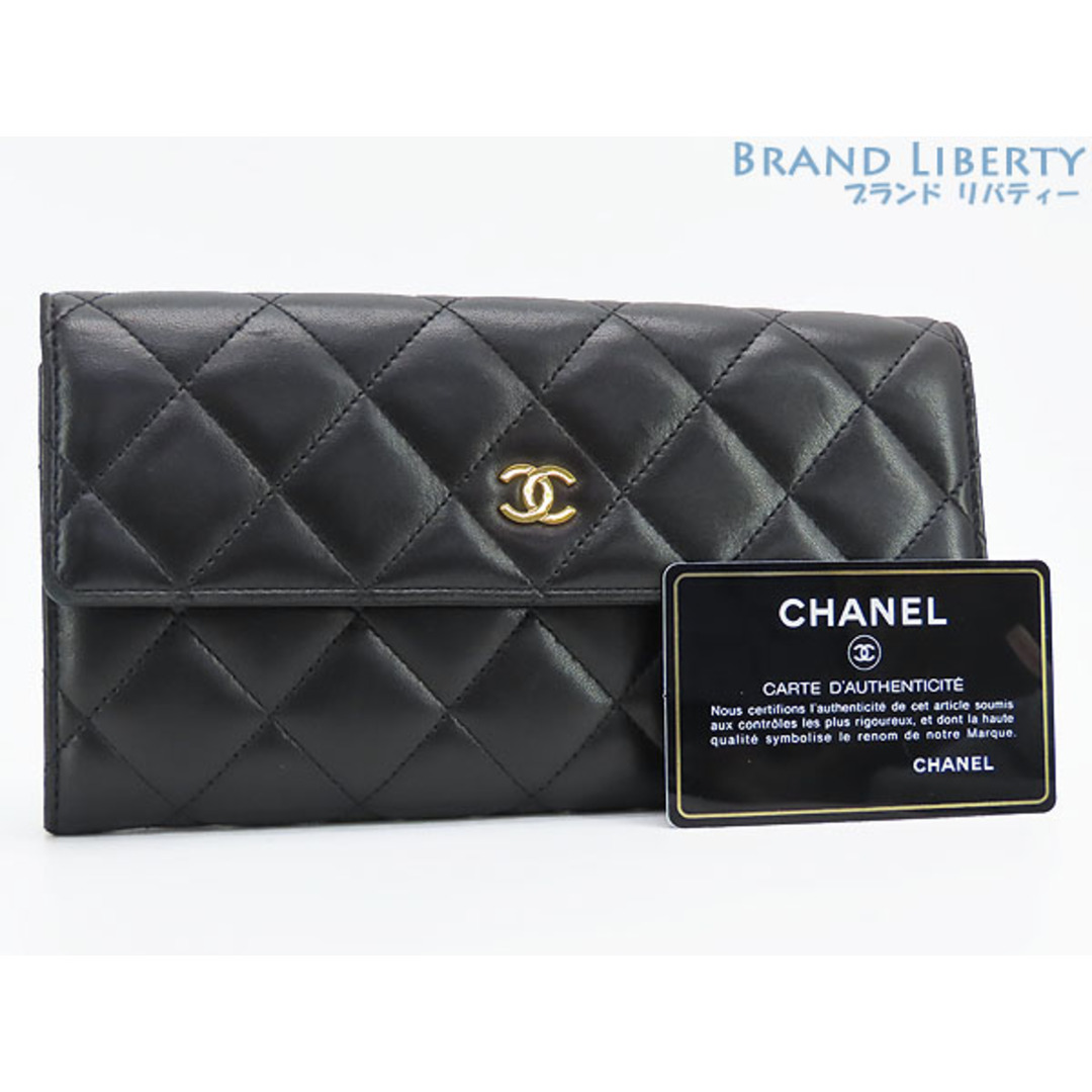 CHANEL シャネル 財布 ココマーク ブラック ゴールド ココシャネル 美品-