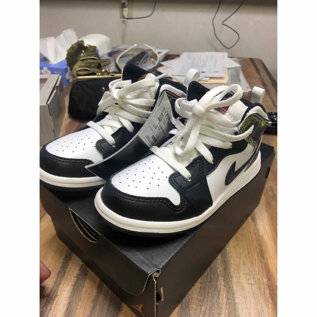 ◾︎最終値下げ◾︎ JORDAN1 MID SE 15cm ジュニアサイズ - スニーカー