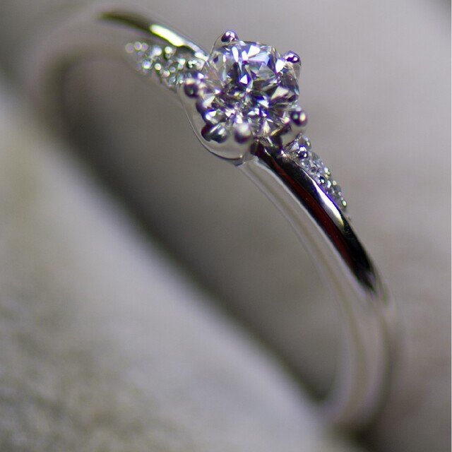 festaria bijou SOPHIA - フェスタリア Pt950 0.164ct 0.02ct 8号
