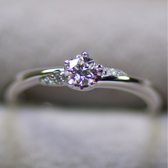 festaria bijou SOPHIA - フェスタリア Pt950 0.164ct 0.02ct 8号