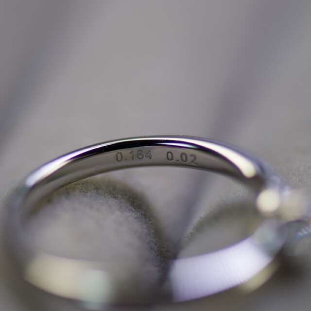 festaria bijou SOPHIA - フェスタリア Pt950 0.164ct 0.02ct 8号