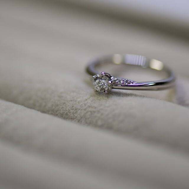 festaria bijou SOPHIA - フェスタリア Pt950 0.164ct 0.02ct 8号