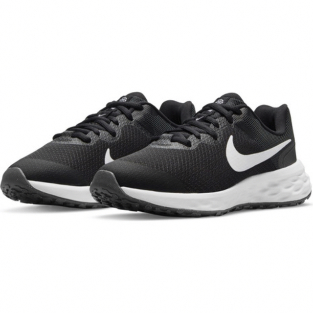 NIKE ☆ナイキ キッズ スニーカー レボリューション6 ブラック 22.5㎝☆の通販 by みぽ NIKE キッズ スニーカーレボリューション 19cm