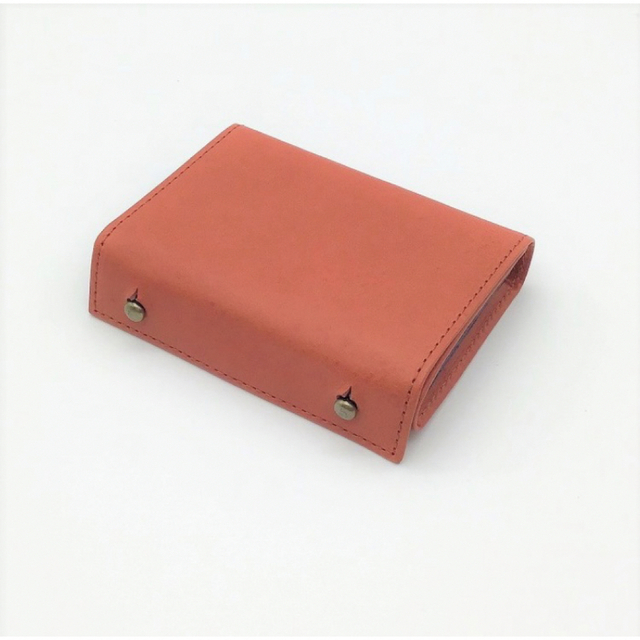 ホワイトブラウン エムピウm+ 折り財布 MF2p25 ローズ ピンク 赤 新品