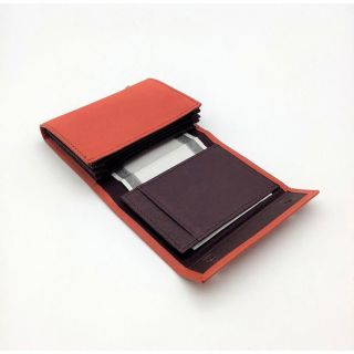 ホワイトブラウン エムピウm+ 折り財布 MF2p25 ローズ ピンク 赤 新品