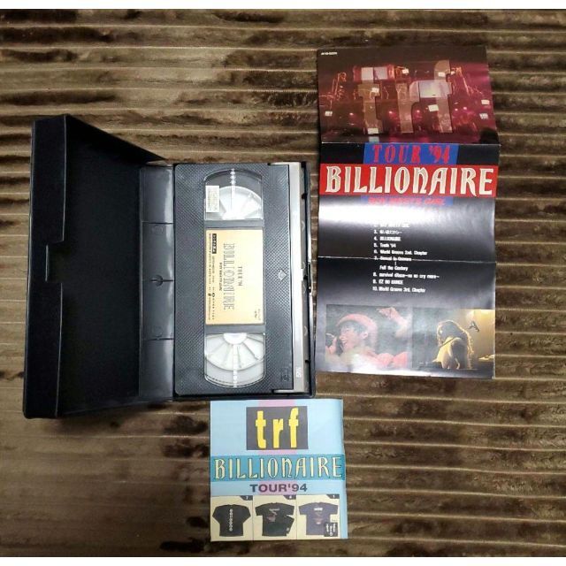 avex(エイベックス)のtrf TOUR'94 BILLIONAIRE～BOY MEETS GIRL～　 エンタメ/ホビーのDVD/ブルーレイ(ミュージック)の商品写真