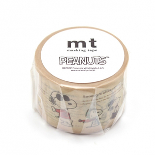mt × PEANUTS 　マスキングテープ　「 ピーナッツ 図鑑 」