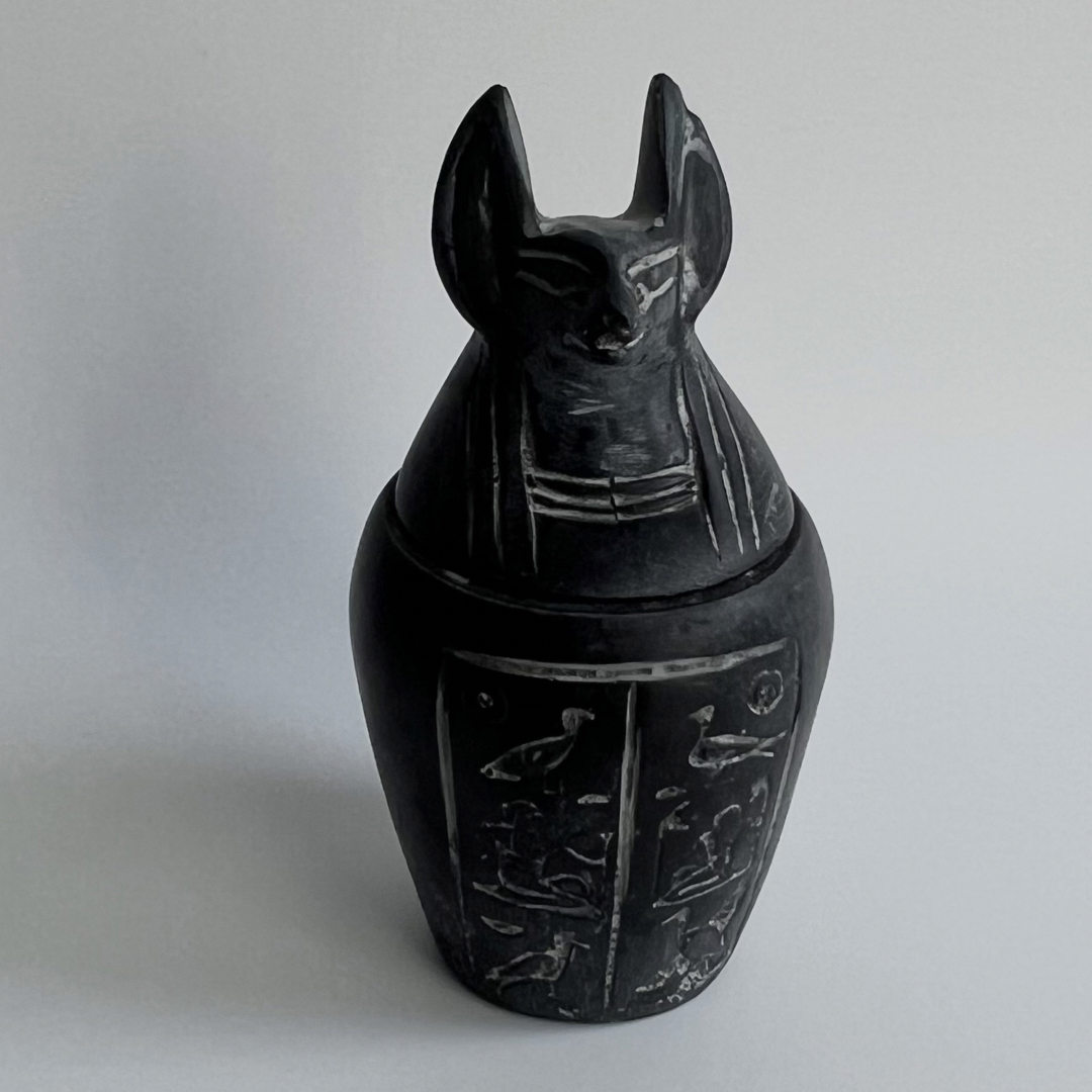 匿名配送】カノプス壺2点セット 美術品/アンティーク 匿名配送】カノプス壺2点セット 美術品/アンティーク