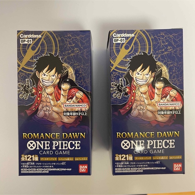 ONE PIECE - ワンピースカード ROMANCE DAWN 2BOX 新品未開封 テープ ...