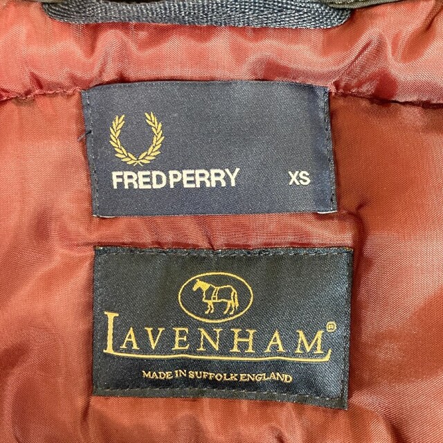 FRED PERRY - ☆フレッドペリー×ラベンハム 中綿ジャケット LAVENHAM