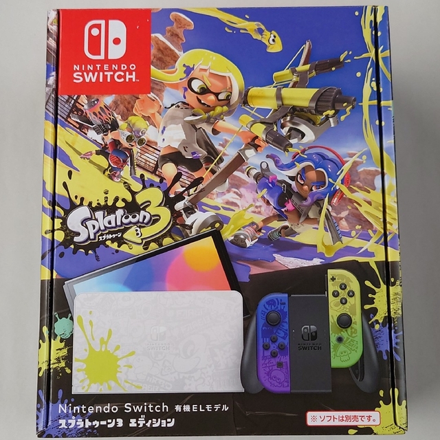 安心の関税送料込み 【美品】Nintendo Switch OLED/スプラトゥーン