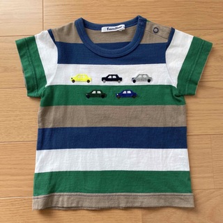 ファミリア(familiar)のfamiliar ファミリア 半袖Tシャツ 車柄 90(Tシャツ/カットソー)