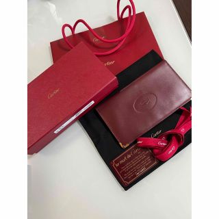 カルティエ(Cartier)のカルティエ Cartier  マストライン  二つ折り長財布（札入れ）(長財布)