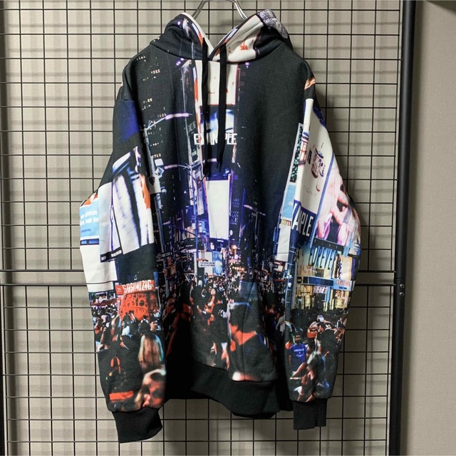 【美品】EXAMPLE 2020 S/S NYC PRINTED HOODIE