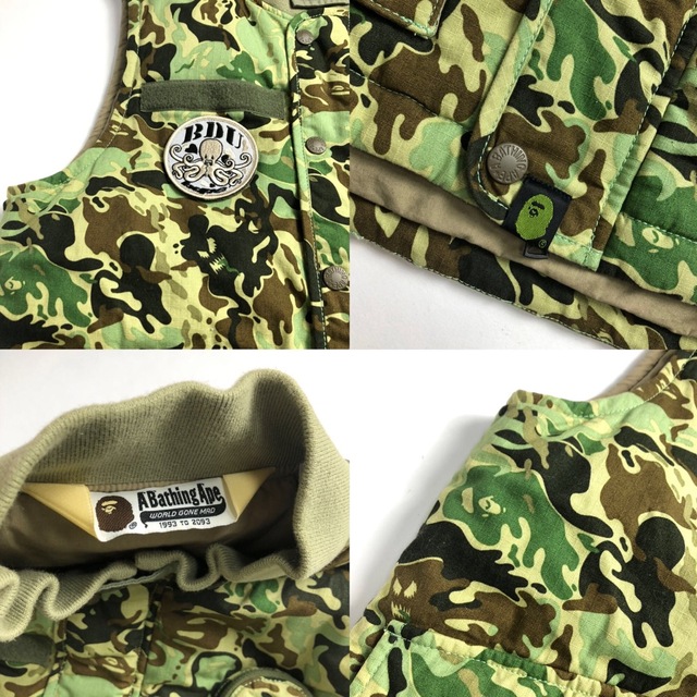 A BATHING APE(アベイシングエイプ)のレア　A BATHING APE アベイシングエイプ　猿　ベスト　カットソー メンズのメンズ その他(その他)の商品写真