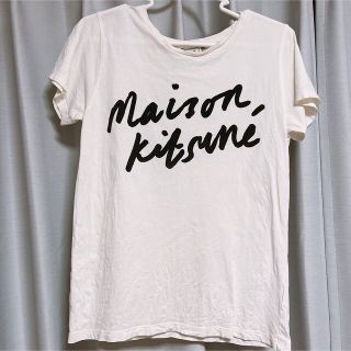 メゾンキツネ(MAISON KITSUNE')のメゾンキツネTシャツSサイズ(Tシャツ/カットソー(半袖/袖なし))