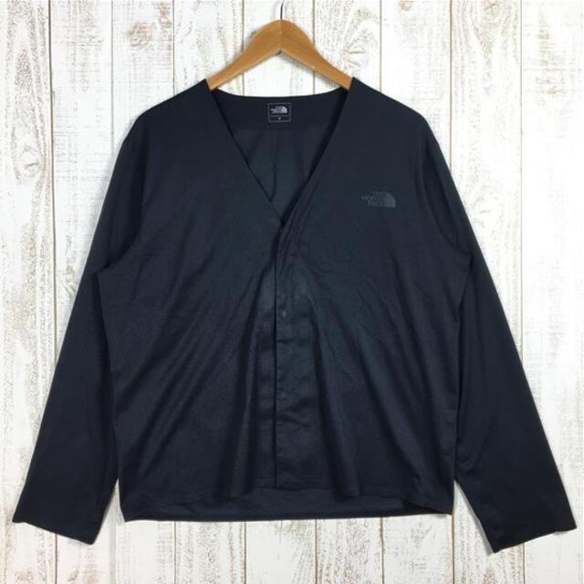 MENs M  ノースフェイス テックラウンジ カーディガン Tech Lounge Cardigan ジャケット NORTH FACE NT11961 ブラック系