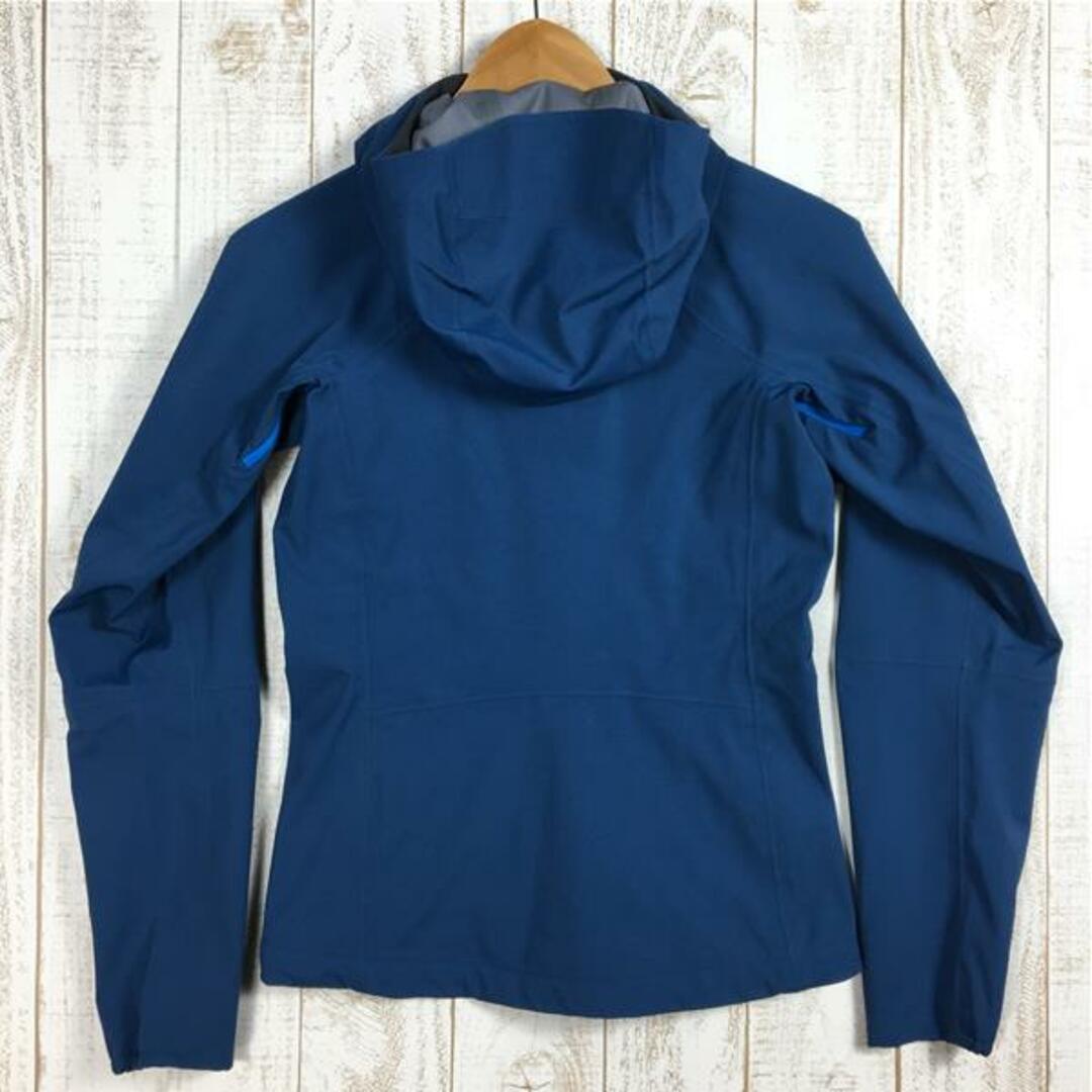 Mammut(マムート)のWOMENs XS  マムート アルティメット アルパイン SO フーデッド ジャケット AF ウィメンズ Ultimate Alpine SO Hooded Jacket AF Women ゴアウィンドストッパー ソフトシェル フーディ MAMMUT 1010-22170 ブルー系 レディースのファッション小物(その他)の商品写真